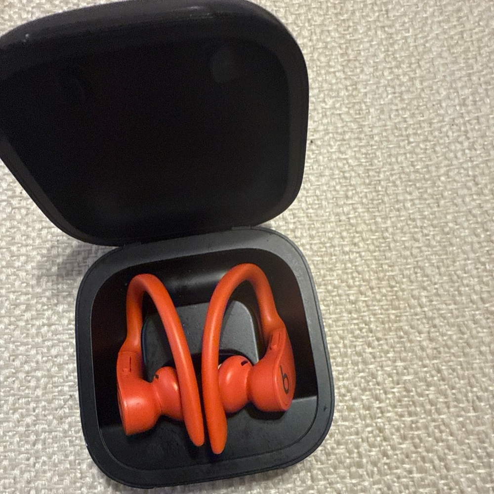 Beats by Dre Orange Over-Ear Headphones